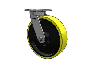 Albion 370PF12528S 12"x3" Poly-on-Iron Kingpinless Caster – 3000 lb