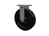 Albion Casters Value Kingpinless 12" x 3" Phenolic Wheel Rigid Caster with 6.25" x 4.5" Plate - Heavy-Duty Industrial Caster for High Load-Bearing Applications - Model 370TM12501R Albion-Casters