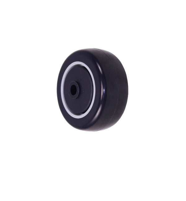 Durastar 3" x 7/8" Polyurethane on Polyolefin Wheel, 100 lbs Capacity and 1/4" Plain Bore Durastar