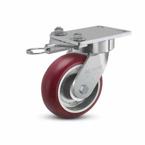 Albion 38AX06228SL 6" x 2" MAX-Efficiency Swivel Ergonomic Caster