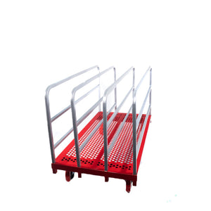 Raymond HD P/S Mover-2 Fixed, 2 Swivel 8" Quiet Poly