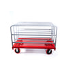 Raymond HD P/S Mover-2 Fixed, 2 Swivel 8" Quiet Poly