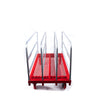 Raymond HD P/S Mover-2 Fixed, 2 Swivel 8" Quiet Poly