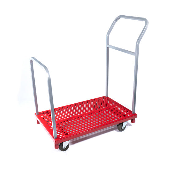 Raymond Mini Heavy Duty Platform Truck – 850 lb Capacity, Compact 36" x 24" Deck with Brakes – Models 3941 & 3942
