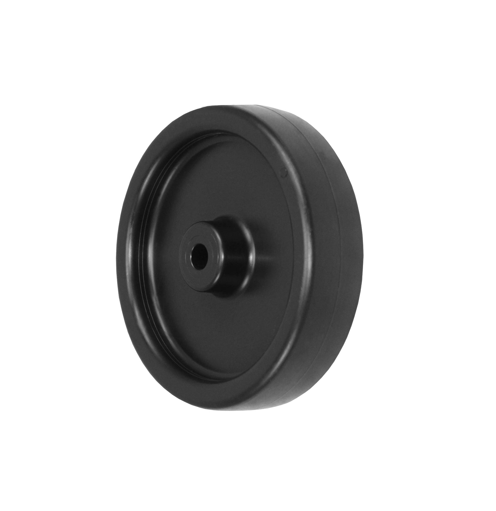 Durastar 4" x 1" Polyolefin Wheel, 140 lbs Capacity and 5/16" Plain Bore Durastar