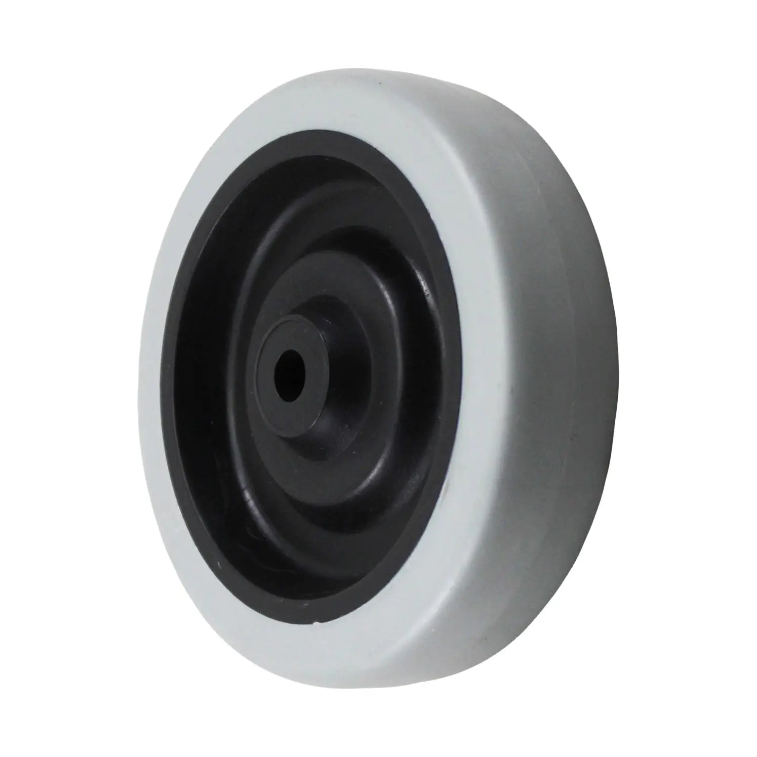 Durastar 4" x 1" Thermoplastic Rubber Wheel, 125 lbs Capacity and 5/16" Plain Bore -  | CasterHQ