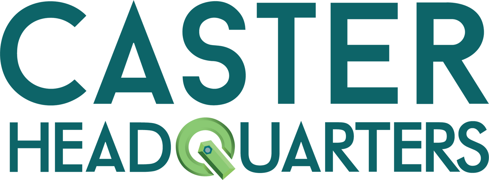 CasterHQ industrial caster and caster wheel manufacturer logo