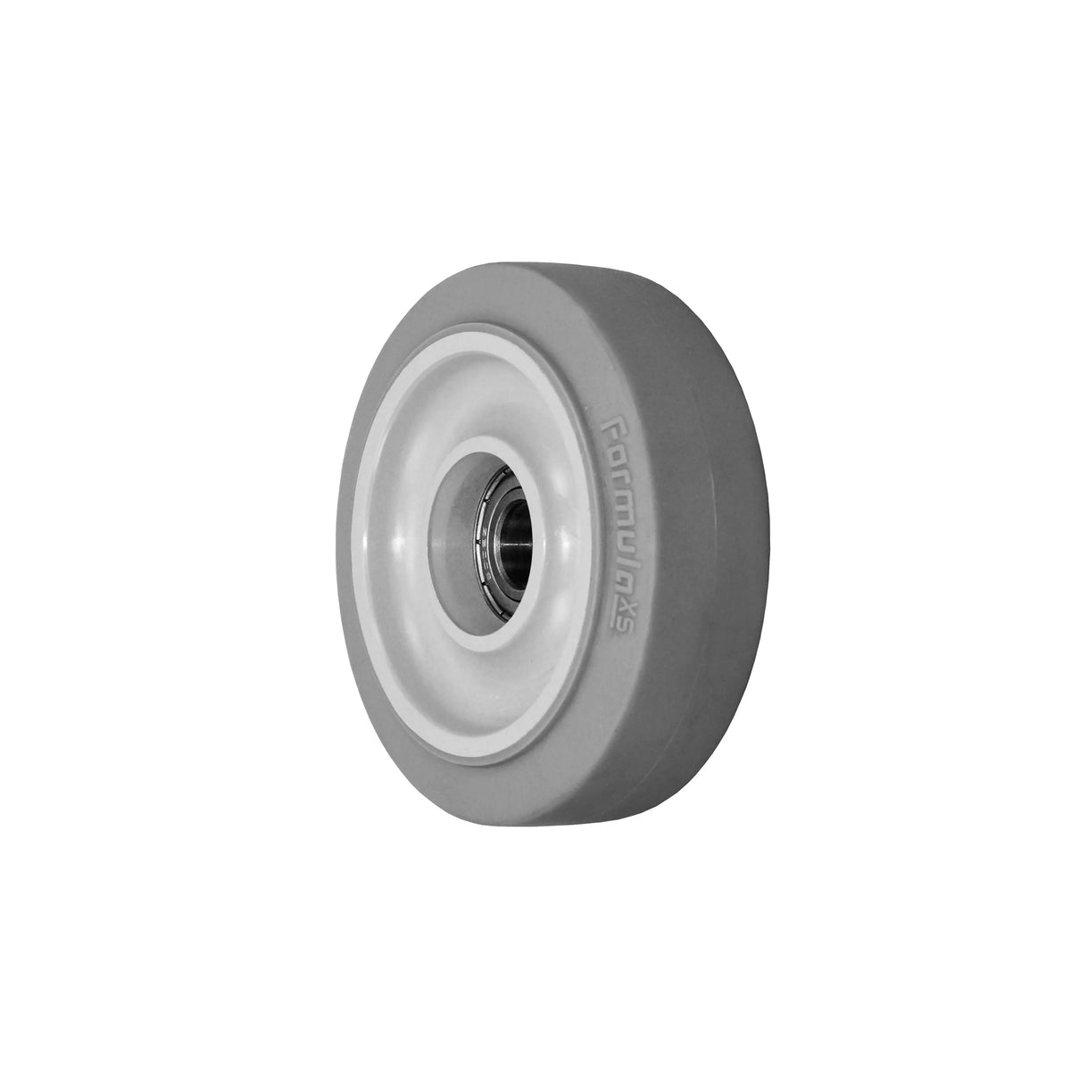 Durastar 4" x 1-1/4" Formula XS Rubber Wheel, 300 lbs Capacity -  | CasterHQ