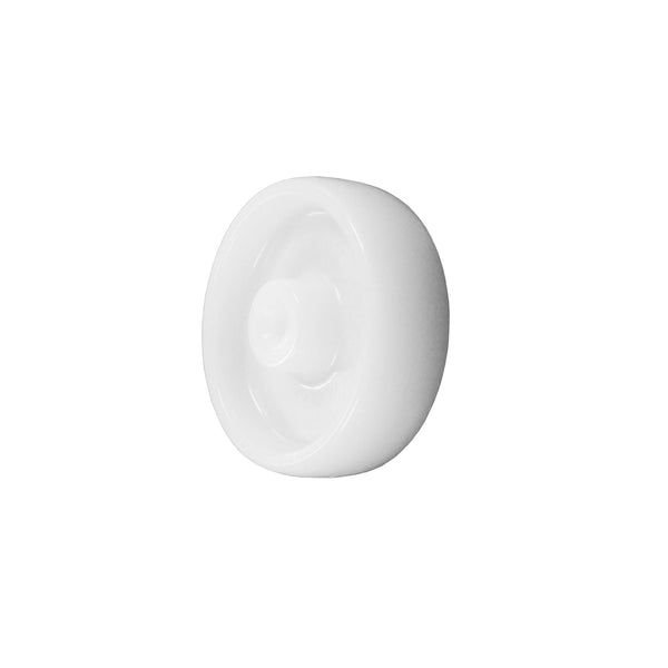 Durastar 4" x 1-1/4" Nylon Wheel, 350 lbs Capacity and 3/8" Plain Bore Durastar