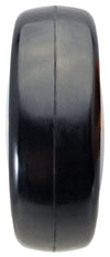 4" x 1-1/4" Black Polyurethane Wheel for Casters or Equipment 300 lbs Capacity CasterHQ