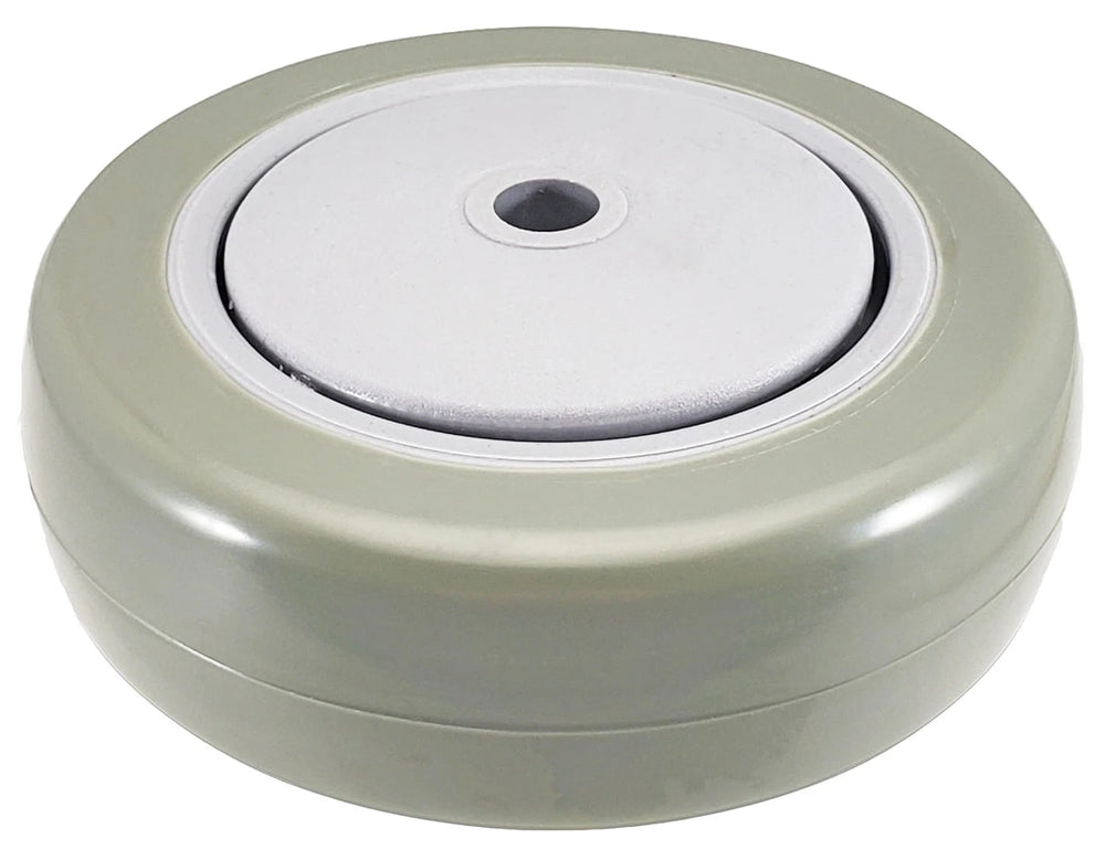 4" x 1-1/4" Gray Polyurethane Wheel for Casters or Equipment 300 lbs Capacity CasterHQ