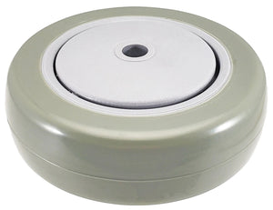 4" x 1-1/4" Gray Polyurethane Wheel for Casters or Equipment 300 lbs Capacity CasterHQ