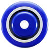 4" x 1-1/4" Blue Polyurethane Wheel for Casters or Equipment 300 lbs Capacity CasterHQ
