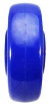 4" x 1-1/4" Blue Polyurethane Wheel for Casters or Equipment 300 lbs Capacity CasterHQ