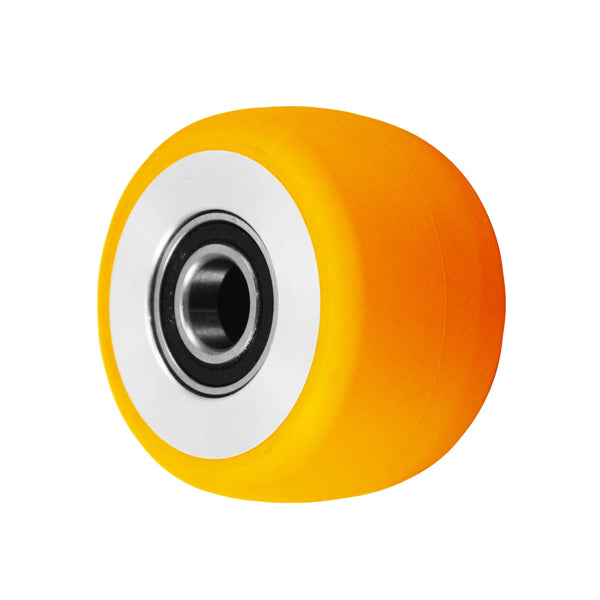 Durastar 4" x 1-1/2" Polyurethane on Polyolefin Wheel, 600 lbs Capacity and 6202 Precision Ball Bearing Durastar