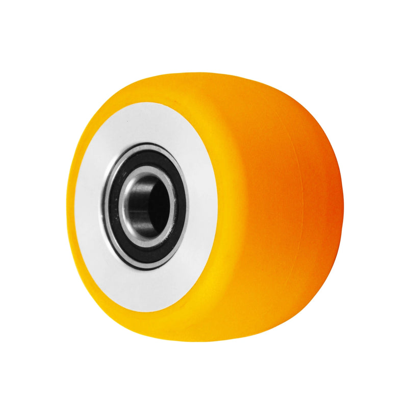 Durastar 4" x 1-1/2" Polyurethane on Polyolefin Wheel, 600 lbs Capacity and 6202 Precision Ball Bearing Durastar
