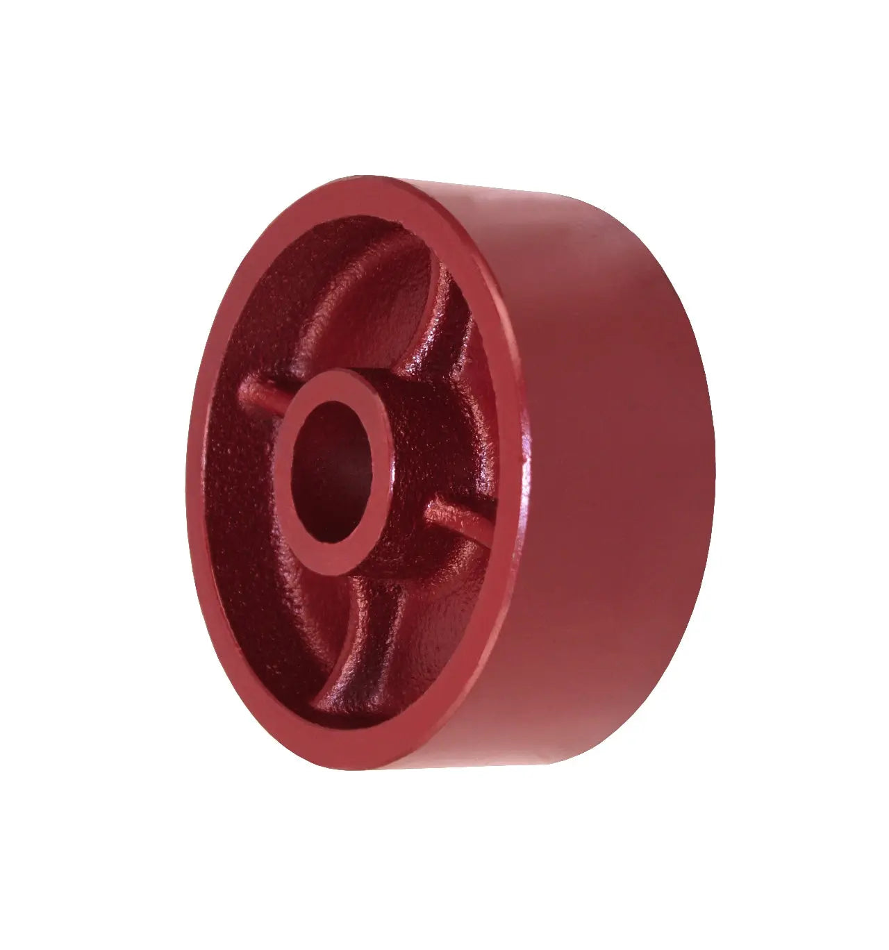 Durastar 4" x 2" Ductile Steel Wheel, 1500 lbs Capacity and 1-3/16" Plain Bore -  | CasterHQ