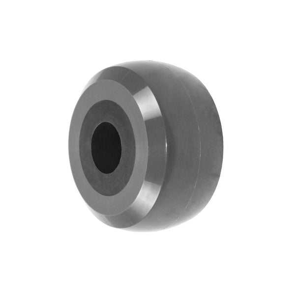 Durastar 4" x 2" Heavy Duty Solid Polyurethane on Glass-filled Nylon Wheel, 1200 lbs Capacity and 1-3/16" Plain Bore Durastar