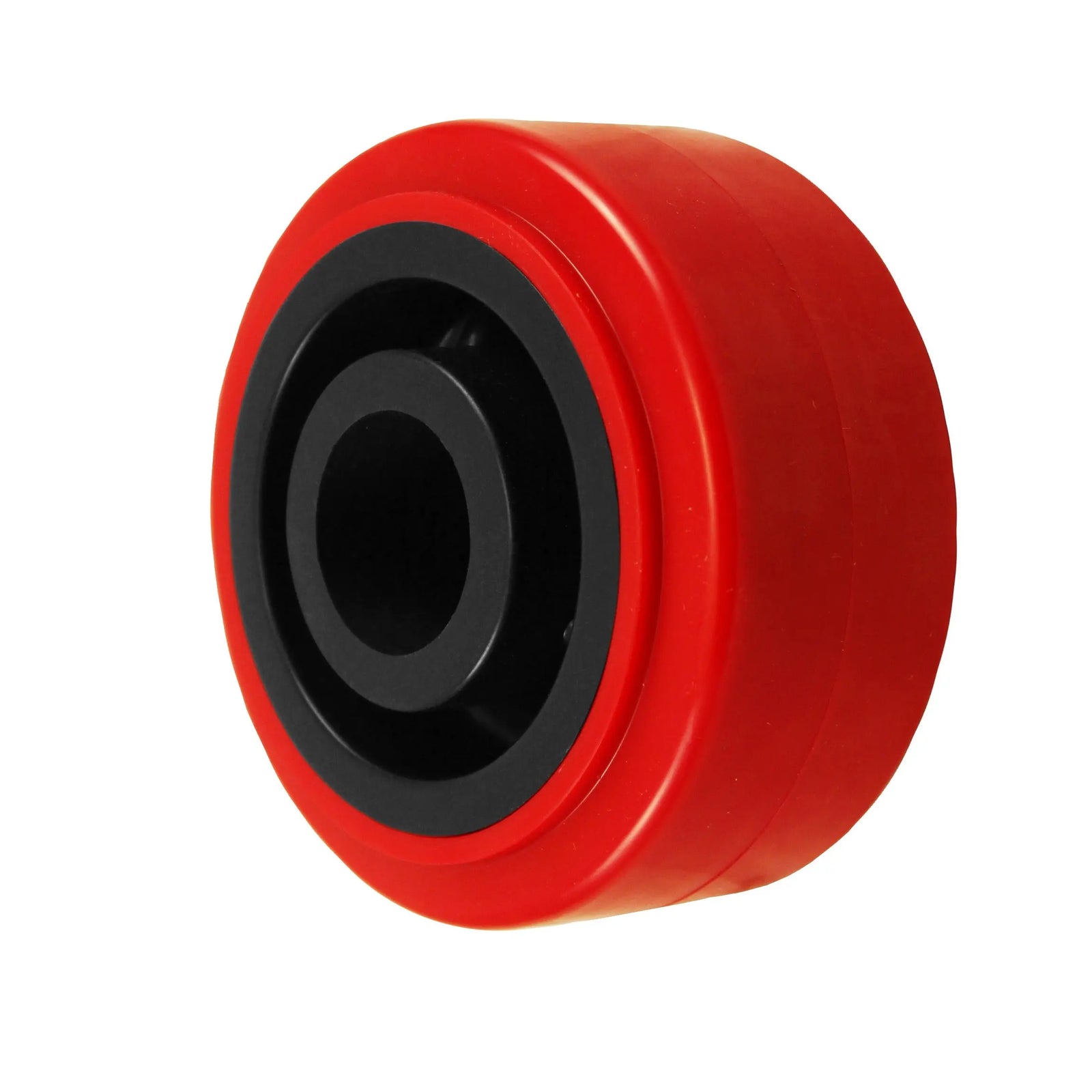 Durastar 4" x 2" Polyurethane on Polyolefin Wheel, 500 lbs Capacity and 1-3/16" Plain Bore -  | CasterHQ