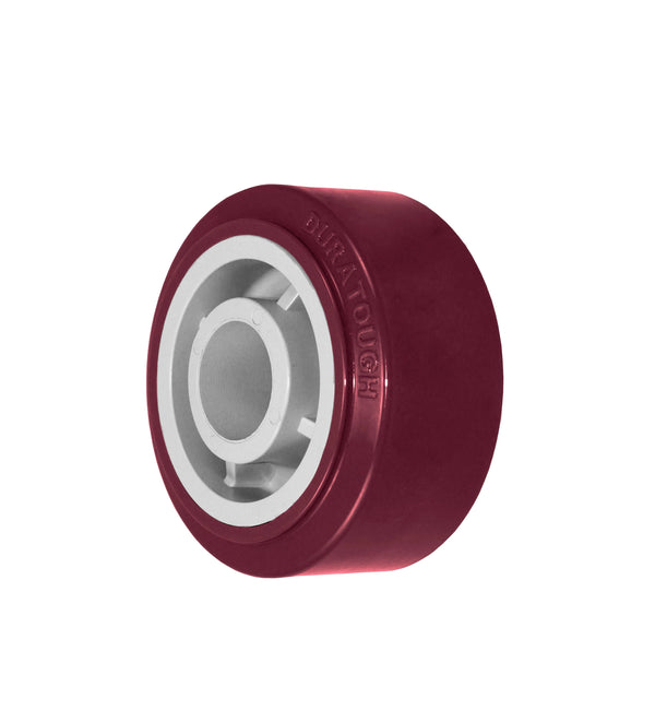 Durastar 4" x 2" DURATOUGH Hi-Tech Polyurethane on Polyolefin Wheel, 700 lbs Capacity and 1-3/16" Plain Bore Durastar