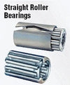 450040 Straight Roller Bearing 1" ID x 13/16" OD x 1-1/2" Long - High Precision & Durability for Industrial Applications Hamilton