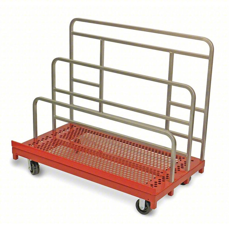 Raymond Heavy Duty Waterfall Panel Mover – Adjustable Uprights, Vinyl-Coated Base – Model 5060