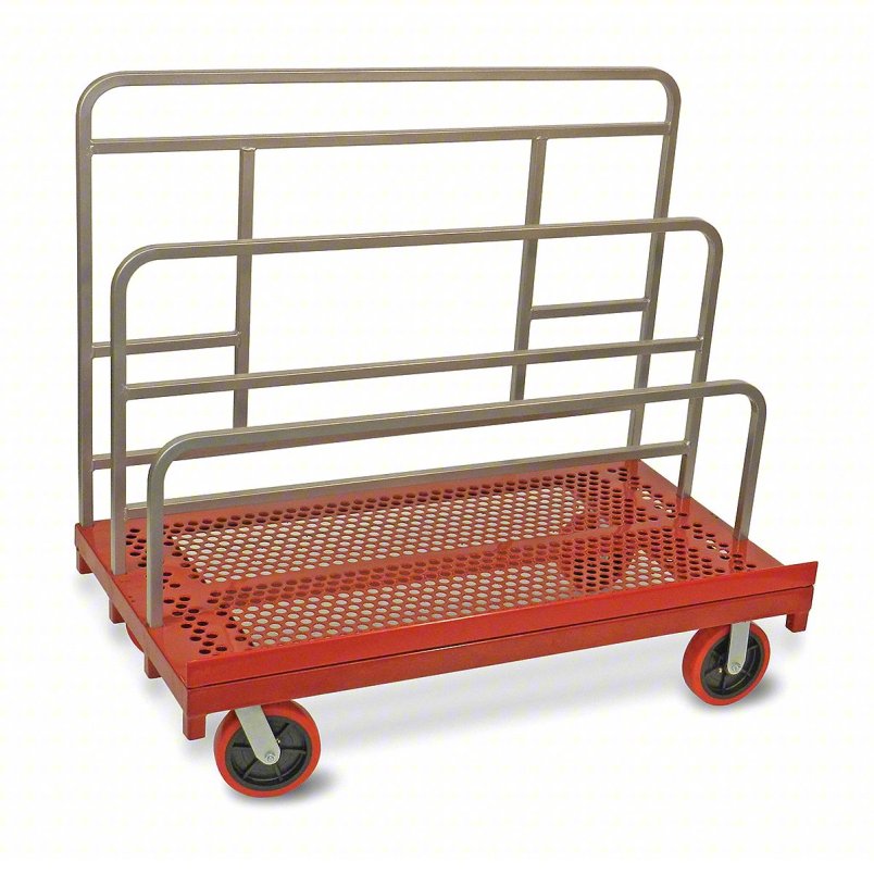 Raymond Heavy Duty Waterfall Panel Mover – Adjustable Uprights, Vinyl-Coated Base – Model 5060