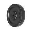 5" x 1" Soft Rubber Solid Wheel – 130 lb | CasterHQ 5/16" Bore