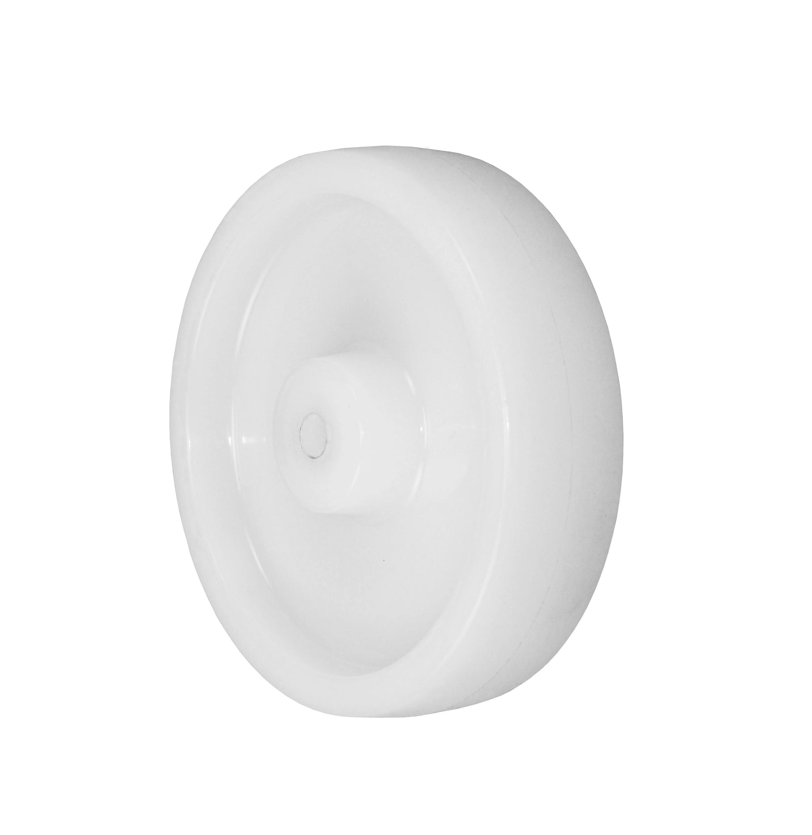 Durastar 5" x 1-1/4" Nylon Wheel, 500 lbs Capacity and 3/8" Plain Bore Durastar