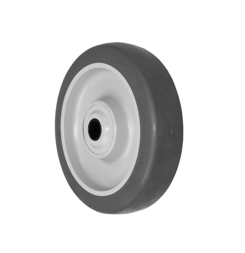 Durastar 5" x 1-1/4" Thermoplastic Rubber Wheel, 300 300 lbs Capacity Durastar