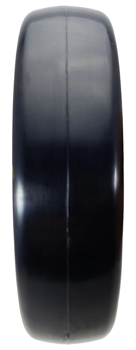 5" x 1-1/4" Black Polyurethane Wheel for Casters or Equipment 325 lbs Capacity CasterHQ