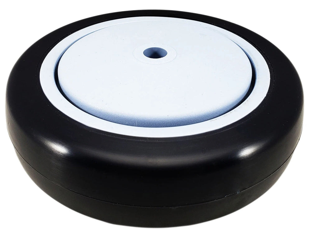 5" x 1-1/4" Black Polyurethane Wheel for Casters or Equipment 325 lbs Capacity CasterHQ