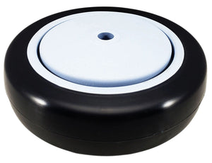 5" x 1-1/4" Black Polyurethane Wheel for Casters or Equipment 325 lbs Capacity CasterHQ
