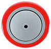 5" x 1-1/4" Red Polyurethane Wheel for Casters or Equipment 325 lbs Capacity CasterHQ