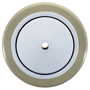 5" x 1-1/4" Gray Polyurethane Wheel for Casters or Equipment 325 lbs Capacity CasterHQ