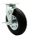Raymond 8" Air Free Swivel Caster with brake