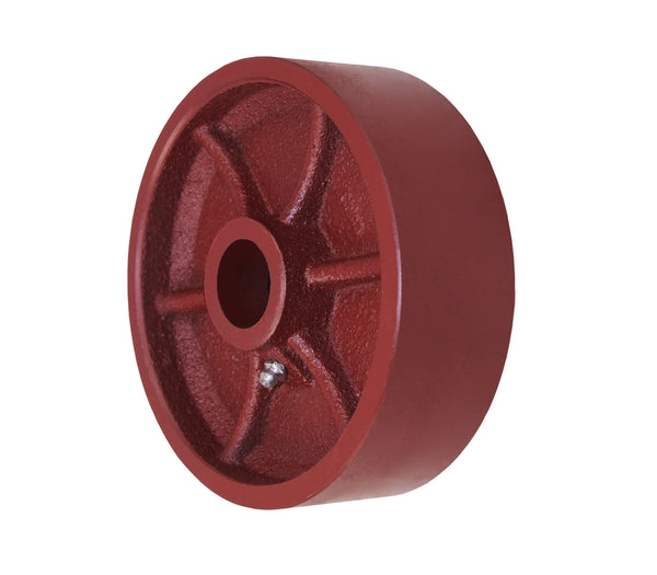 Durastar 5" x 2" Ductile Steel Wheel, 1500 lbs Capacity and 1-3/16" Plain Bore Durastar