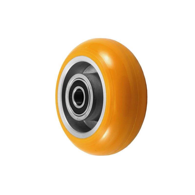 Durastar 5" x 2" Polyurethane on Polyolefin Wheel, 1200 lbs Capacity and 6203 Precision Ball Bearing Durastar