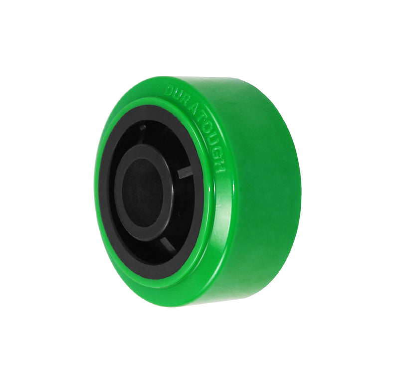 Durastar 5" x 2" Polyurethane on Glass-filled Nylon Wheel, 1000 lbs Capacity and 1-3/16" Plain Bore Durastar