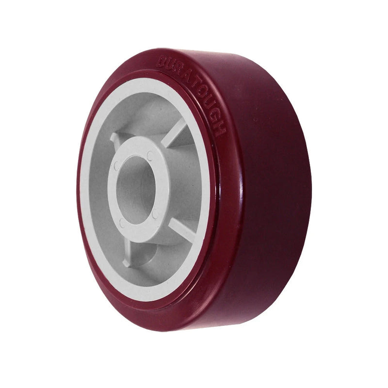 Durastar 5" x 2" DURATOUGH Hi-Tech Polyurethane on Polyolefin Wheel, 750 lbs Capacity and 1-3/16" Plain Bore Durastar