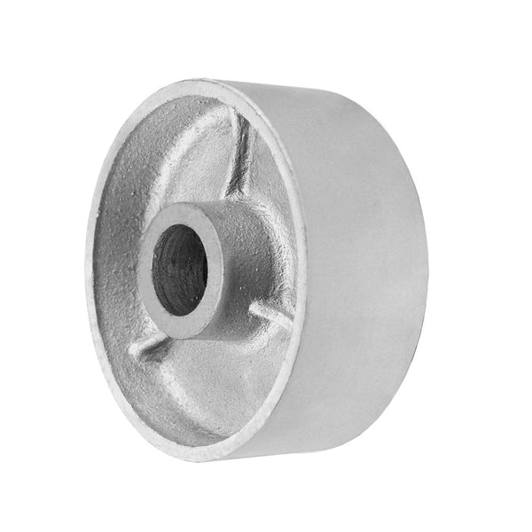 Durastar 5" x 2" Semi-Steel Wheel, 1000 lbs Capacity and 1-3/16" Plain Bore Durastar