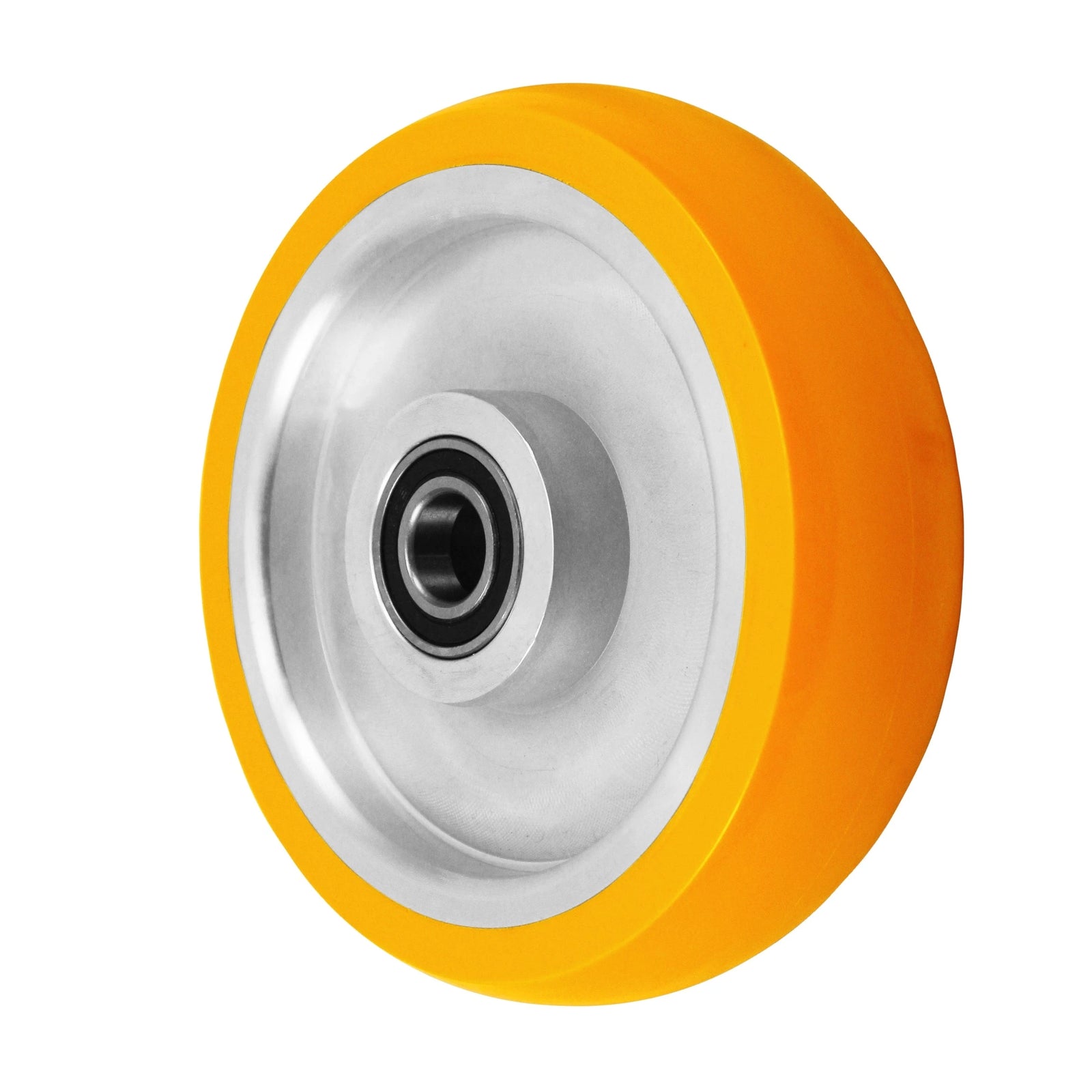 Durastar 6" x 1-1/2" Polyurethane on Polyolefin Wheel, 800 lbs Capacity and 6202 Precision Ball Bearing Durastar