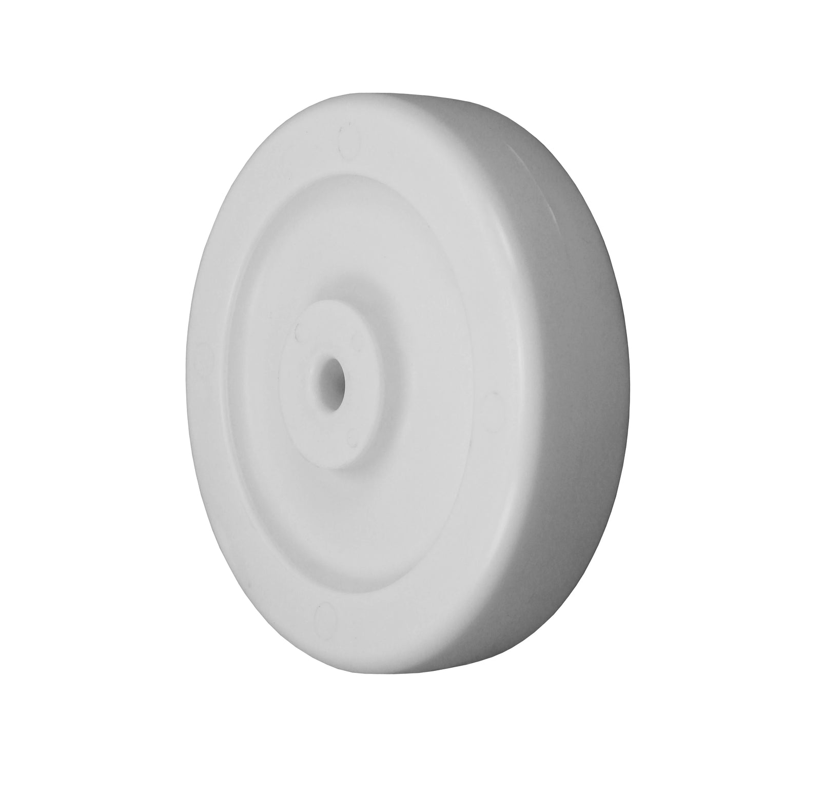 Durastar 6" x 1-1/2" Heavy Duty Polyolefin Wheel, 400 lbs Capacity and 1/2" Plain Bore Durastar