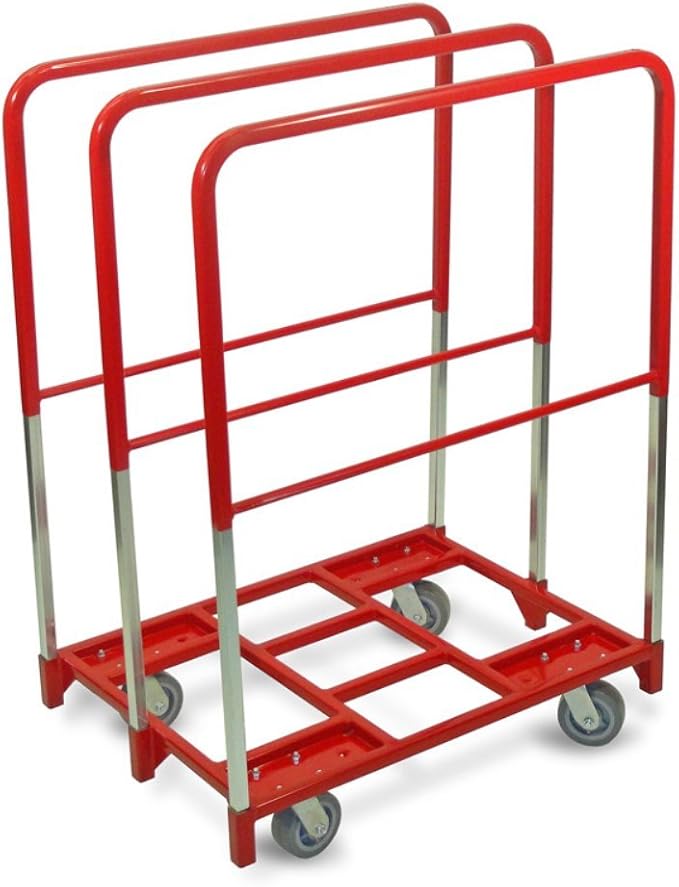 Raymond Products panel mover with 45 inch uprights, base model 3846 shown; RPP-3846-B adds 6 inch phenolic brake casters