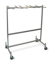 Raymond RPP-915 Hanging Folded Chair and Table Storage Truck Compact Size with 5" Phenolic Casters, all swivel