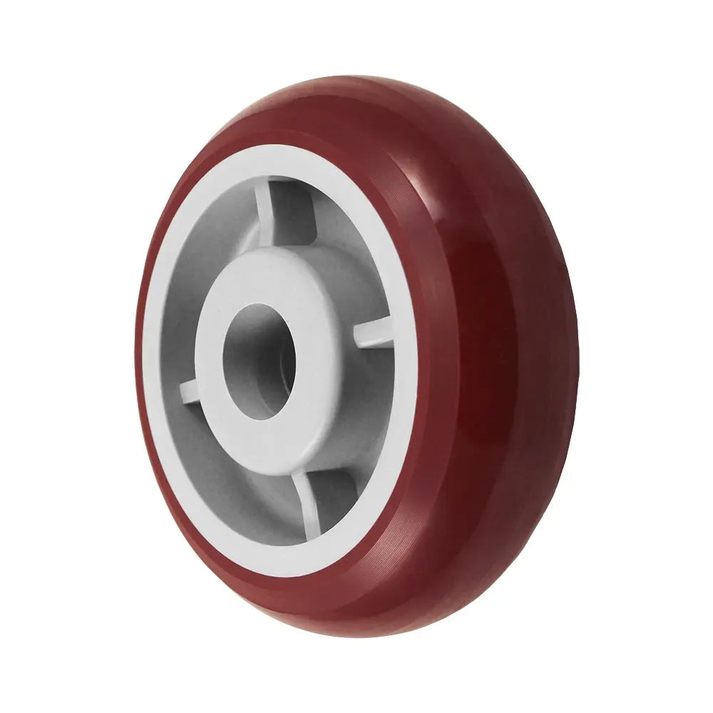 Durastar 6" x 2" DURATOUGH Hi-Tech â€šÃ„Ã£â€šÃ„Ã£Polyurethane on Polyolefin Donut Wheel, 900 lbs Capacity and 1-3/16" Plain Bore -  | CasterHQ