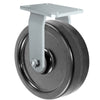 8" x 3" Heavy Duty Rigid Caster | Phenolic Wheel | 2,500 lbs per Caster CasterHQ