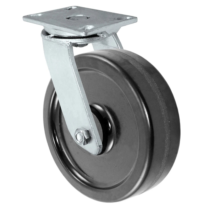 10" x 3" Heavy Duty Swivel Caster | Phenolic Wheel | 2,500 lbs per Caster CasterHQ