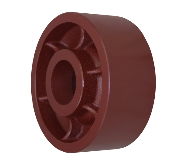 Durastar 6" x 2-1/2" Ductile Steel Wheel, 3500 lbs Capacity and 1-15/16" Plain Bore Durastar