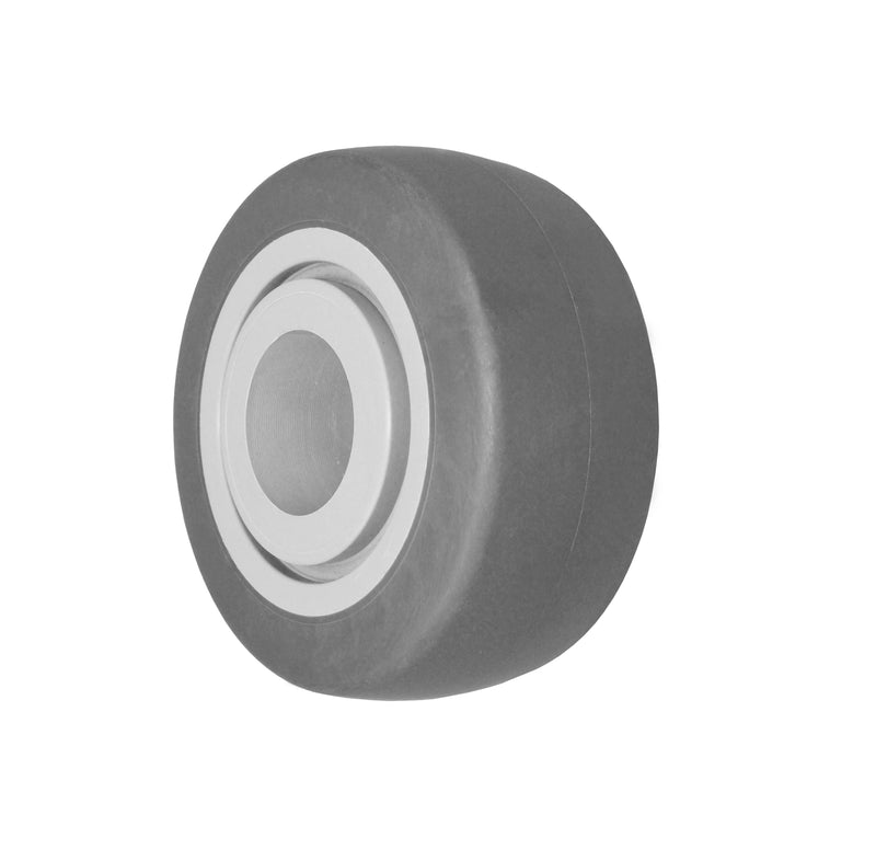 Durastar 6" x 2-1/2" Thermoplastic Rubber Wheel, 600 lbs Capacity Durastar